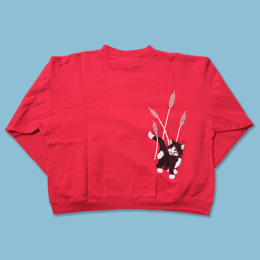 Vintage Cats Women's Sweater Large