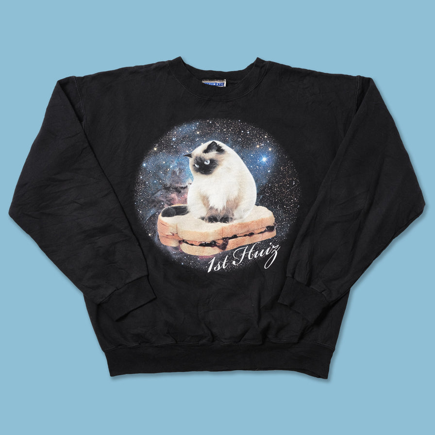 Vintage Cat Sweater Medium