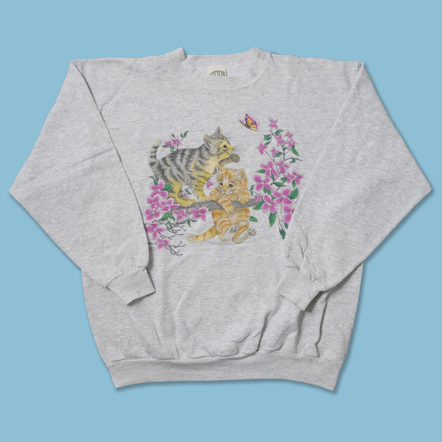 Vintage online cat sweatshirt
