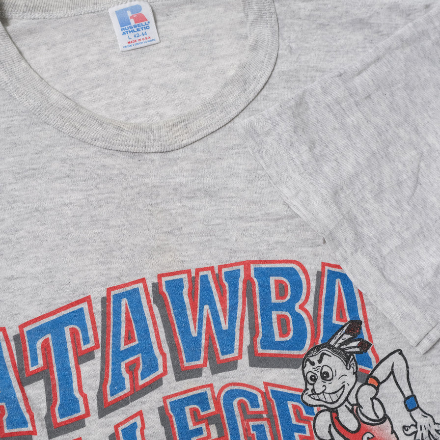 Vintage Catawba College Basketball Camp T-Shirt Medium