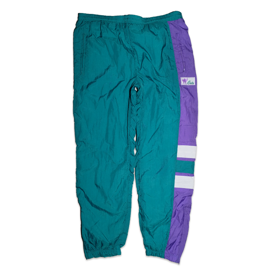 Vintage Cats Track Pants Medium - Double Double Vintage