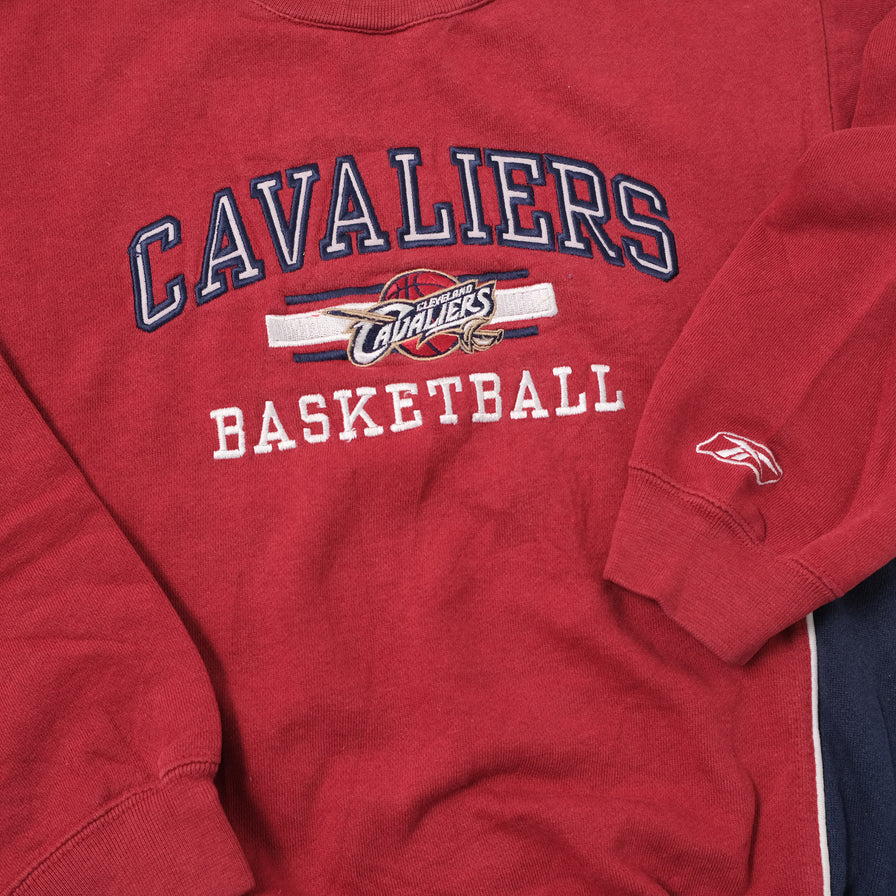 Vintage Reebok Cleveland Cavaliers Sweater Kids Medium