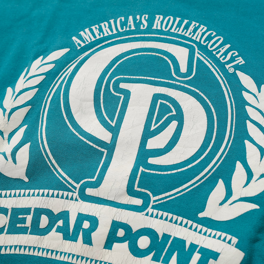 Vintage Cedar Point Sweater Large