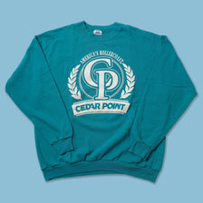 Vintage Cedar Point Sweater Large