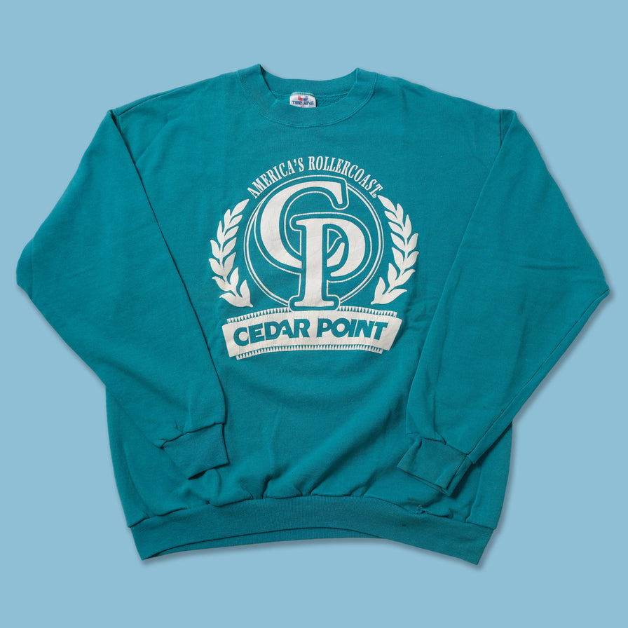 Vintage Cedar Point Sweater Large