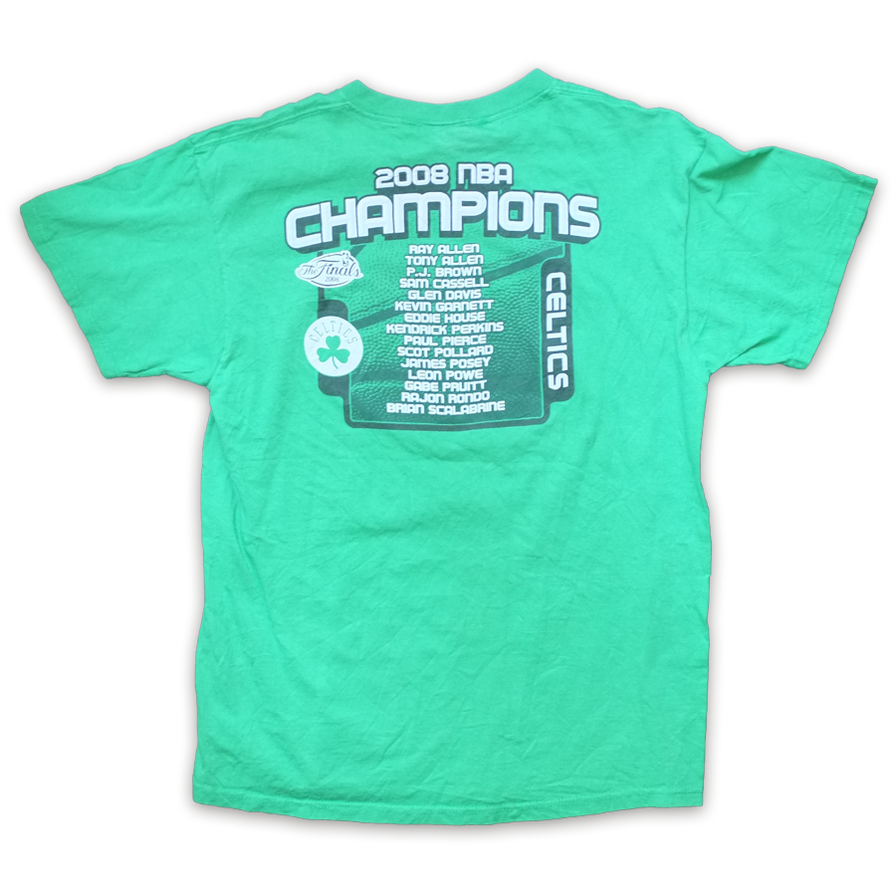 adidas Boston Celtic NBA Champion 2008 T-Shirt Medium - Double Double Vintage