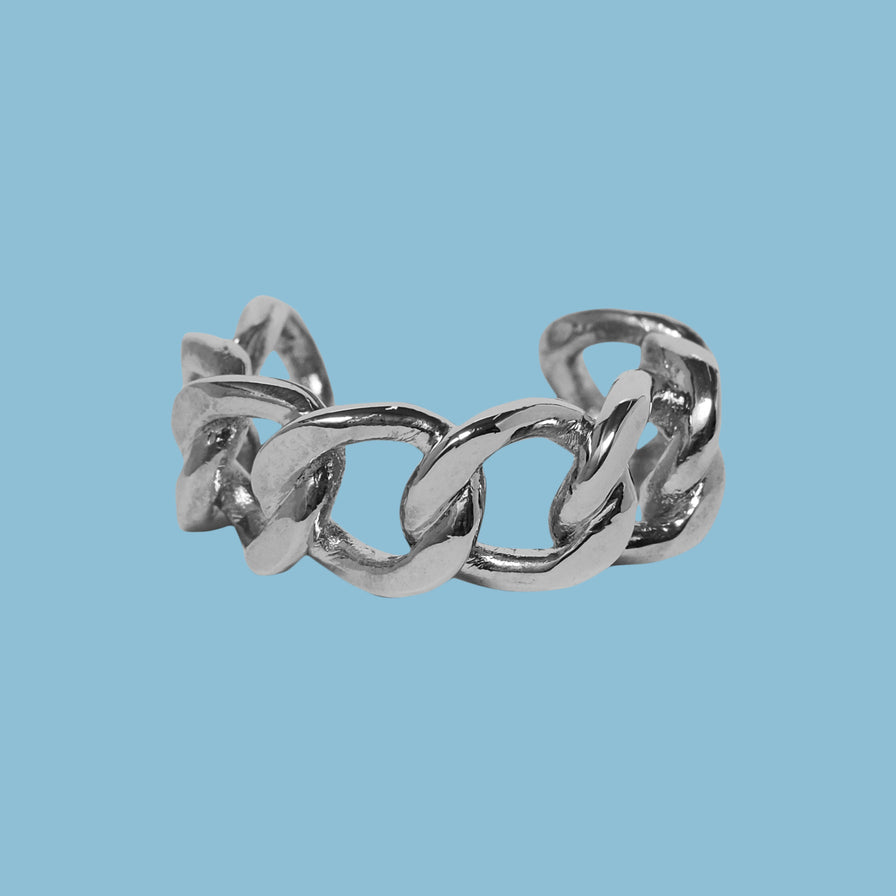 Chain Ring Silver