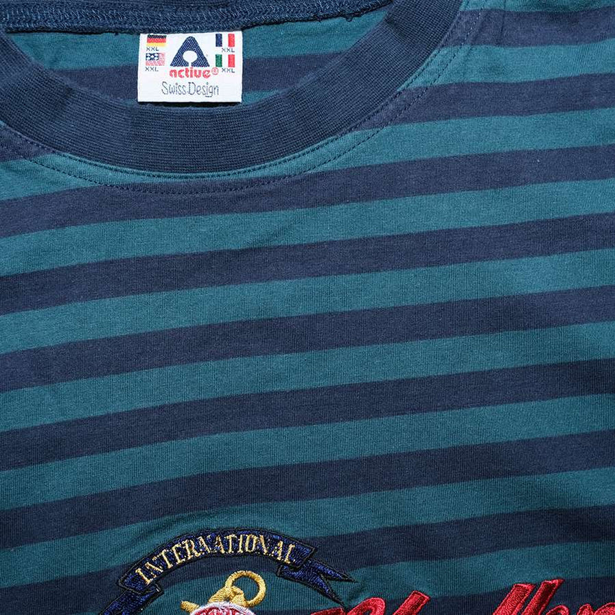 Vintage Striped T-Shirt XLarge