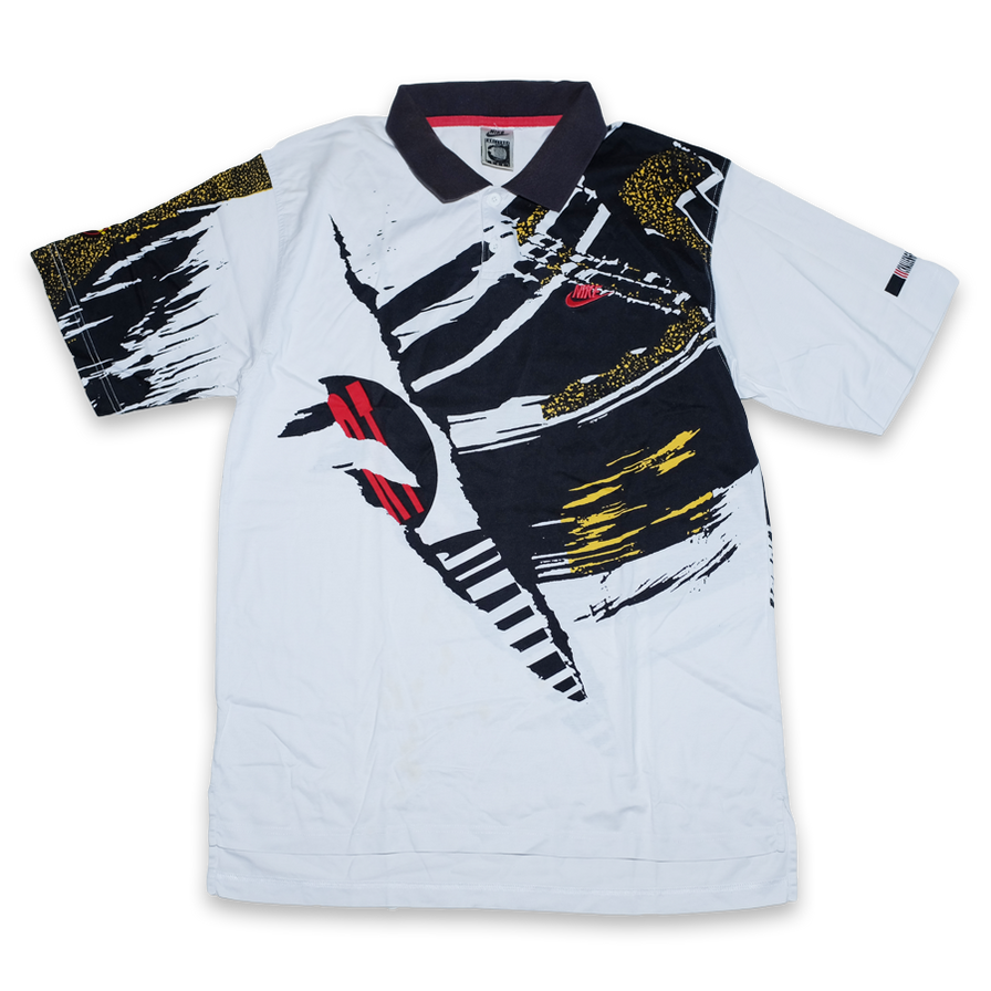 Vintage Nike Challenge Court Polo Large - Double Double Vintage