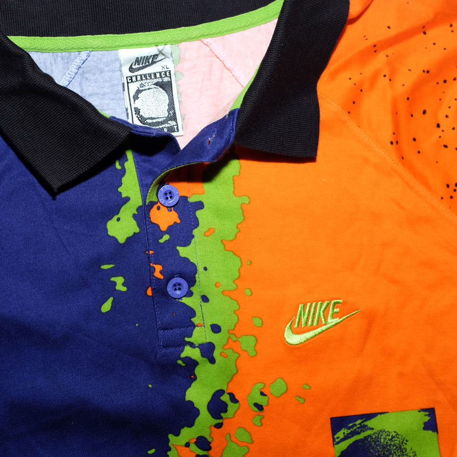 Vintage Nike Challenge Court Polo XLarge - Double Double Vintage