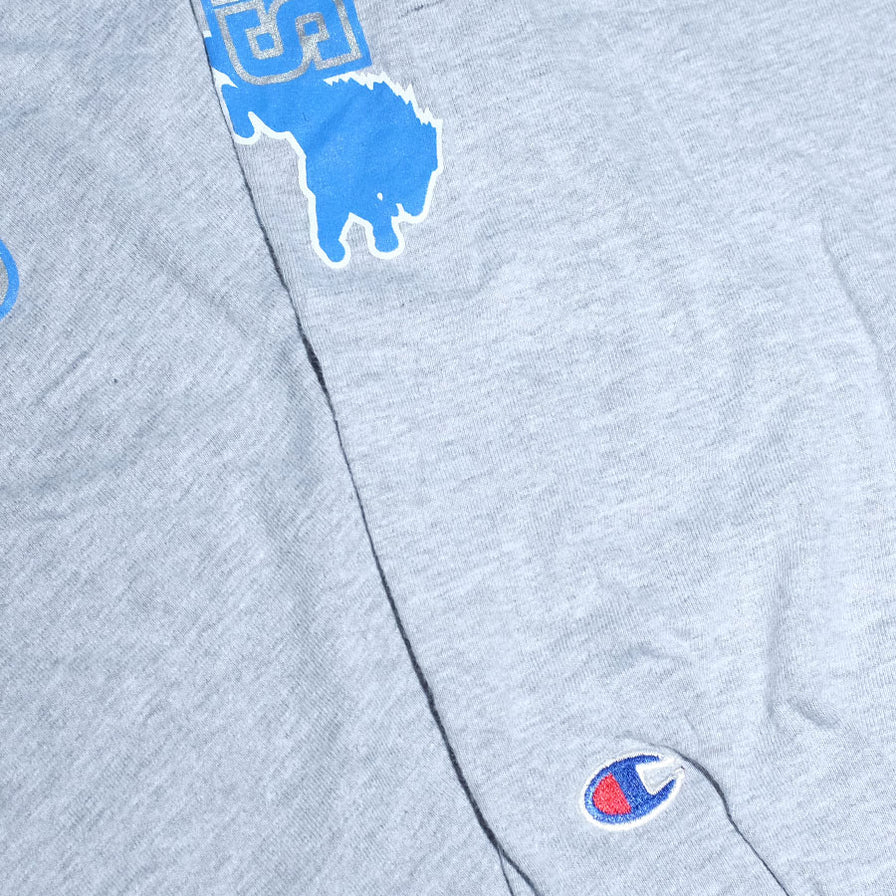 Vintage Champion Detroit Lions Longsleeve Large - Double Double Vintage