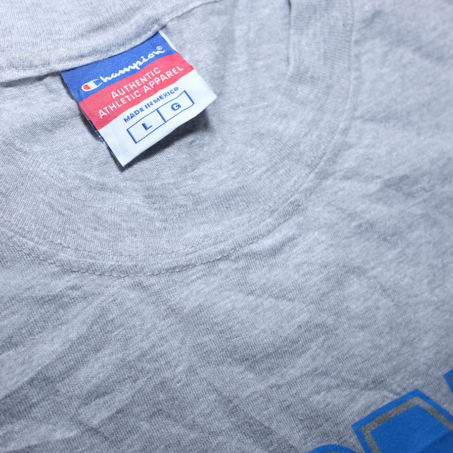 Vintage Champion Detroit Lions Longsleeve Large - Double Double Vintage