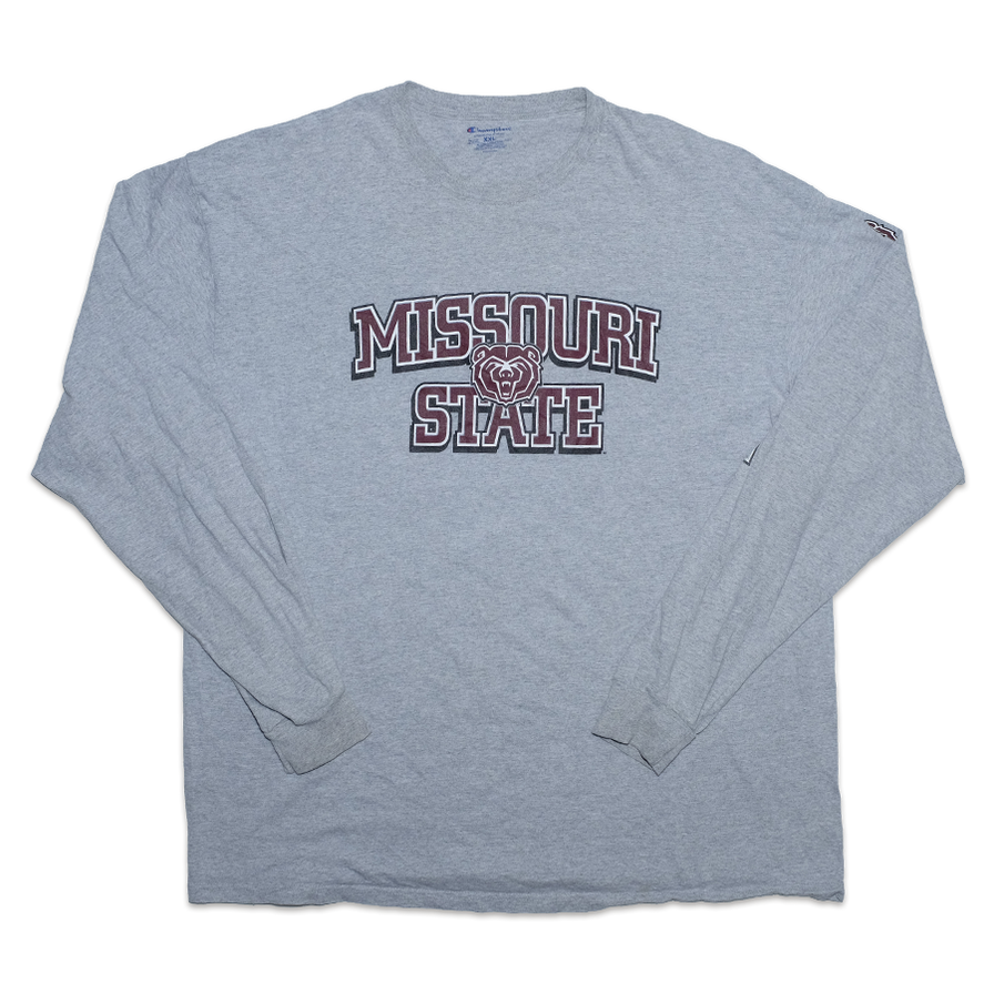 Vintage Champion Missouri State Longsleeve XXL - Double Double Vintage