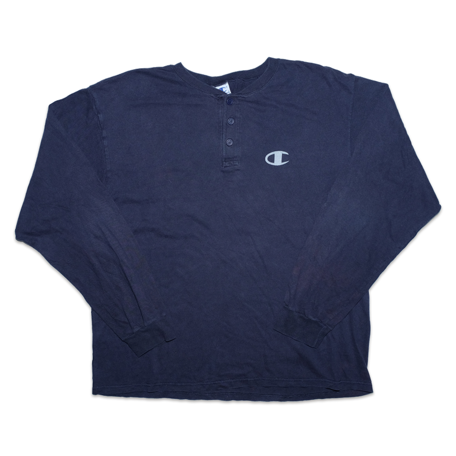 Vintage Champion Longsleeve XLarge - Double Double Vintage