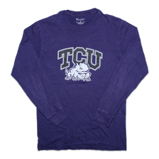 Vintage Champion TCU Longsleeve Small - Double Double Vintage