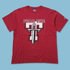 Vintage Champion Texas Tech T-Shirt XLarge