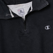Vintage Champion Q-Zip Sweater Large