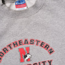 Vintage Champion Northeastern Huskies Sweater Medium