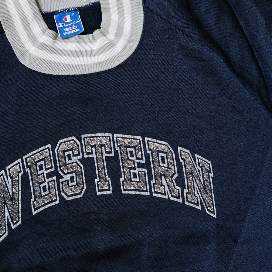 Vintage Champion Western Sweater Large