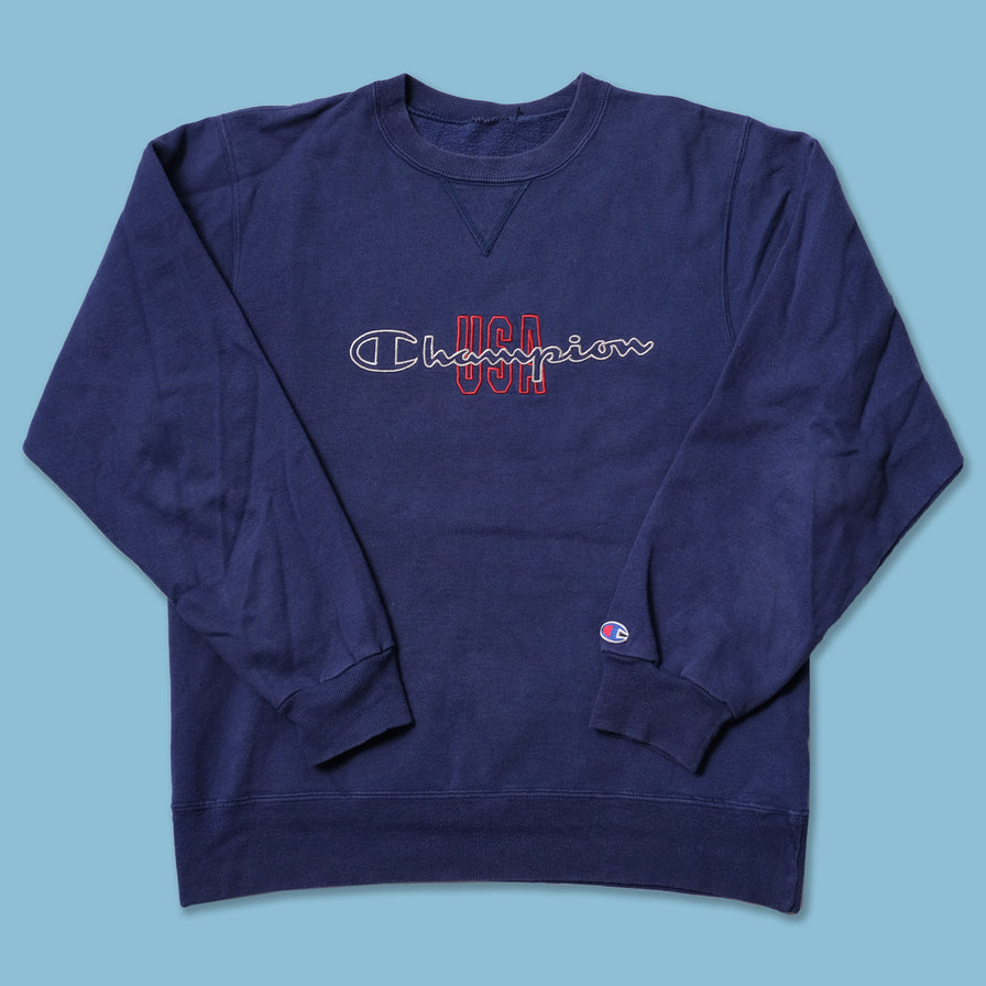 Vintage Champion USA Sweater Medium