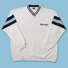 Vintage Deadstock Champion V-Neck Sweater XLarge