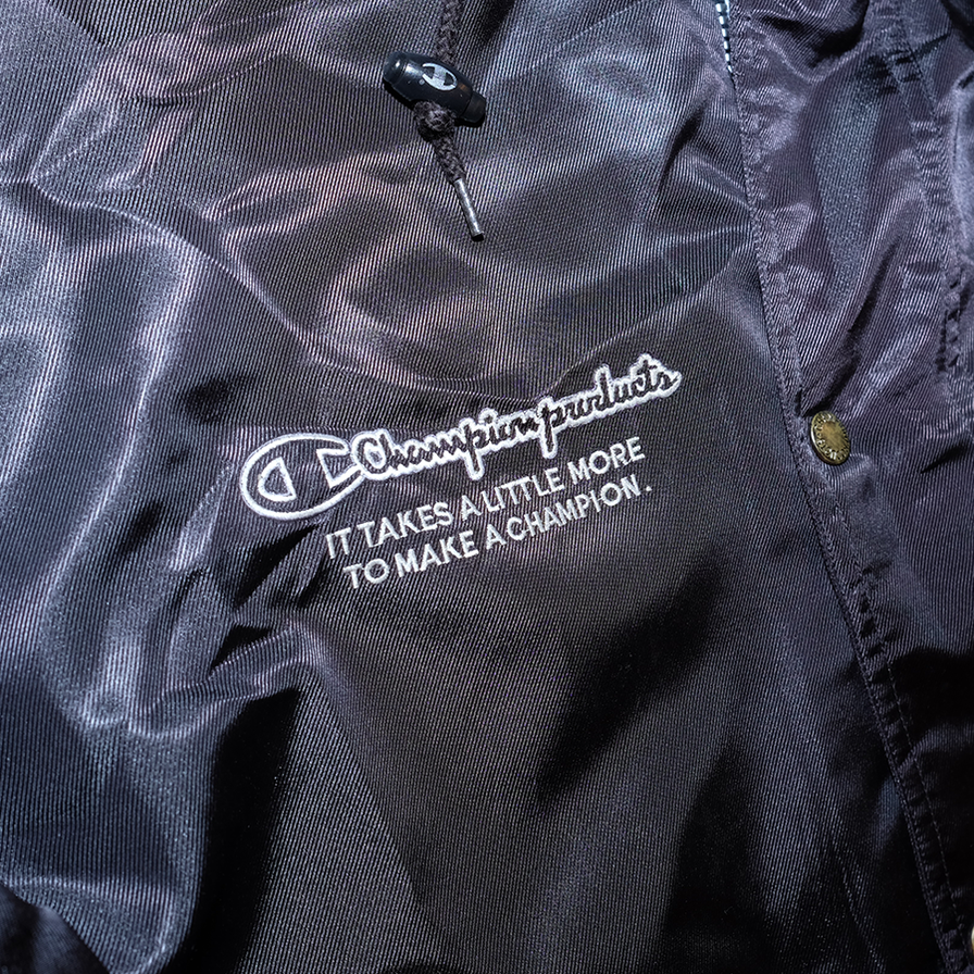 Vintage Champion Satin Coat Large / XLarge - Double Double Vintage