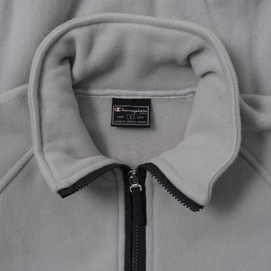 Vintage Champion Q-Zip Fleece Small