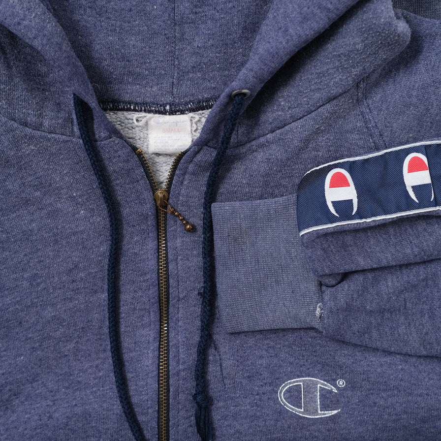 Vintage Champion Q-Zip Hoody Small