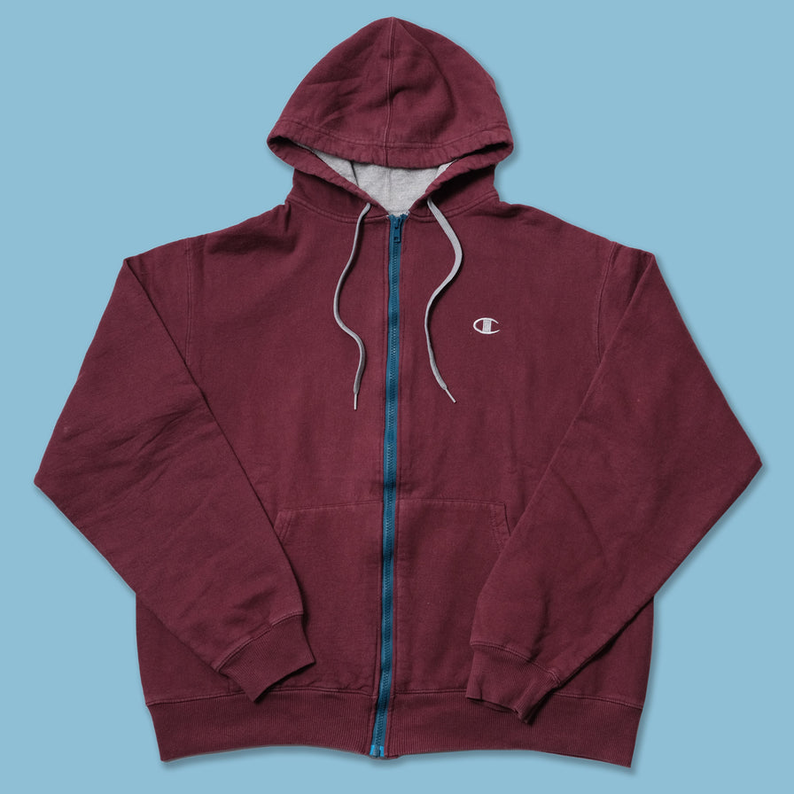 Vintage Champion Zip Hoody Large