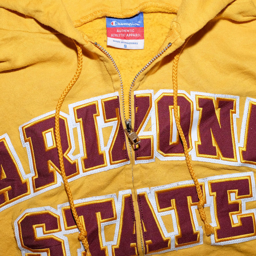 Vintage Champion Arizona State Zip Hoody Small - Double Double Vintage