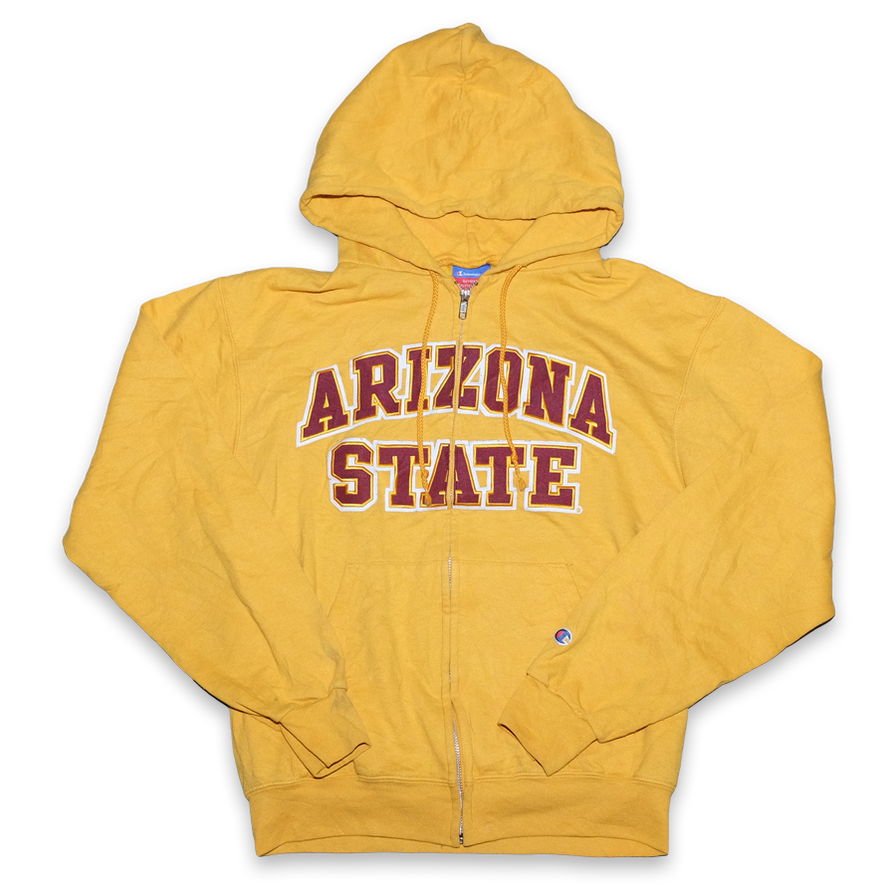 Vintage Champion Arizona State Zip Hoody Small - Double Double Vintage