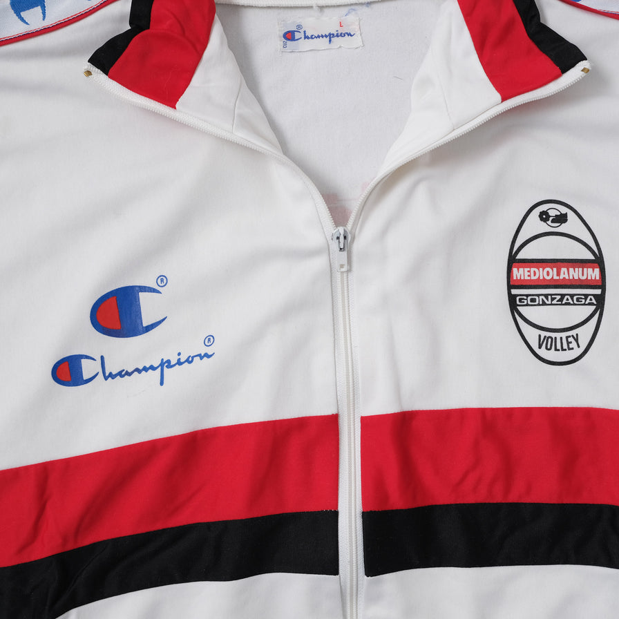 White champion track jacket on sale