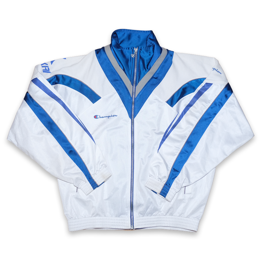 White champion track jacket on sale