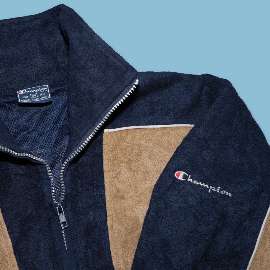 Vintage Champion Fleece Jacket Medium - Double Double Vintage