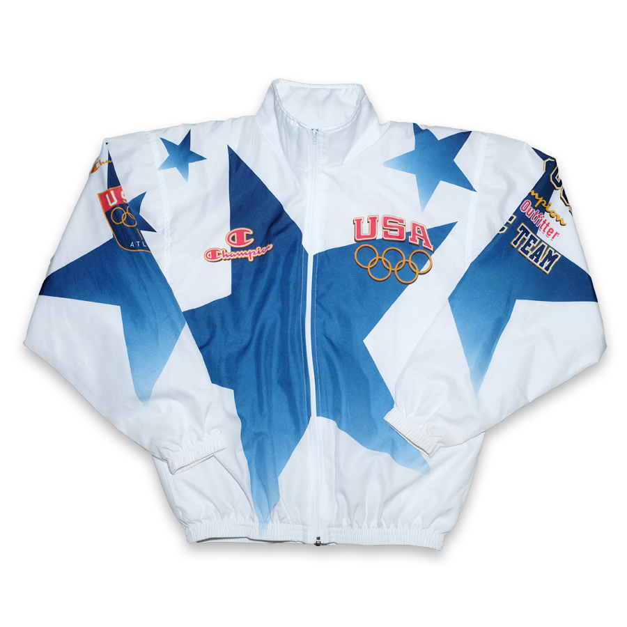 Vintage Champion Atlanta 1996 Olympic Games Track Jacket