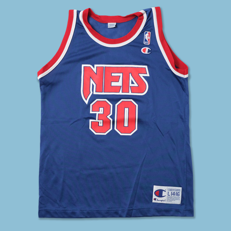 Vintage Champion New Jersey Nets Kittles Jersey Small