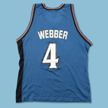 Vintage Champion Washington Wizards Webber Jersey Large