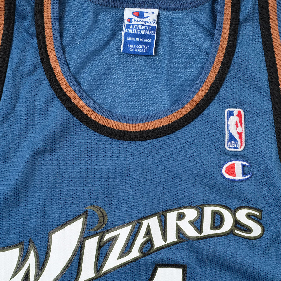 Vintage Champion Washington Wizards Webber Jersey Large