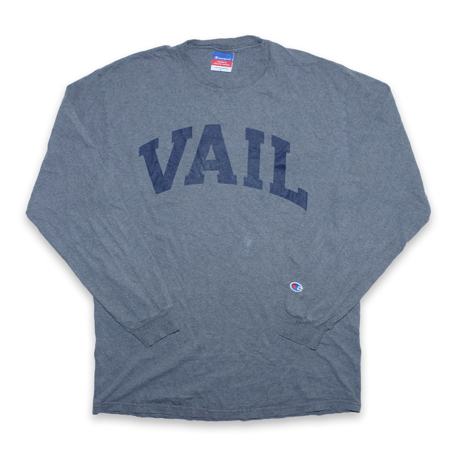 Vintage Champion Vails Longsleeve Large - Double Double Vintage