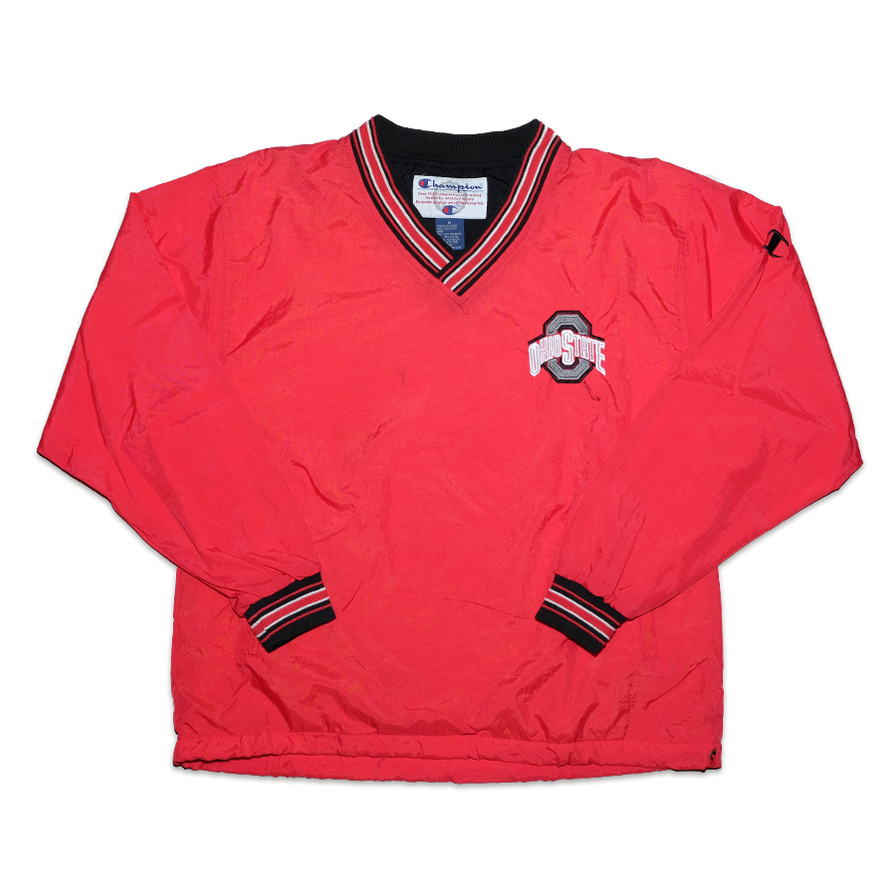 Vintage Champion Ohio State Windbreaker Large / XLarge - Double Double Vintage