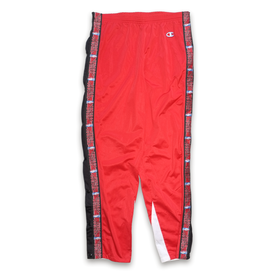 Champion Chicago Bulls Warm Up Pants XLarge - Double Double Vintage