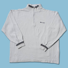Vintage Champion Q-Zip Sweater XLarge