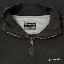Vintage Champion Q-Zip Sweater XLarge