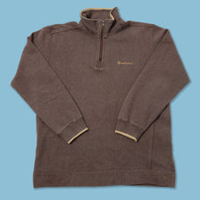 Vintage Champion Q-Zip Sweater Large