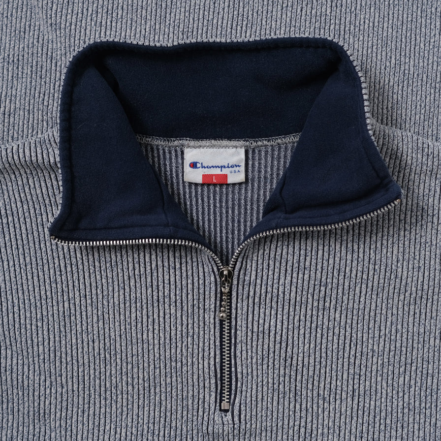 Vintage Champion Q-Zip Sweater Medium / Large