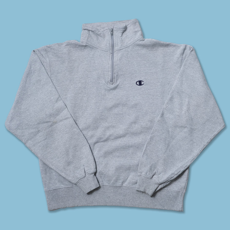 Vintage Champion Q-Zip Sweater Medium