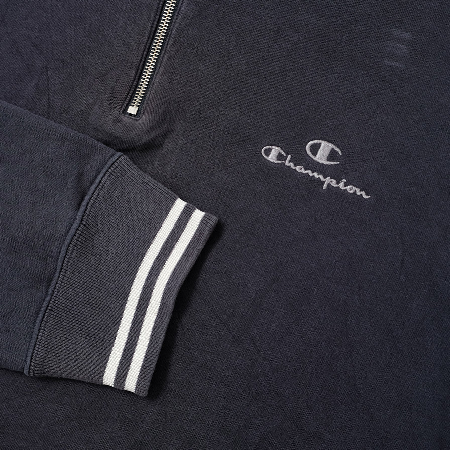 Vintage Champion Q-Zip Sweater XLarge / XXL