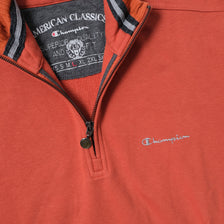 Vintage Champion Q-Zip Sweater Medium / Large