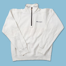 Vintage Champion Women's Q-Zip Sweater Small