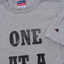 Vintage Champion One At A Time T-Shirt Medium